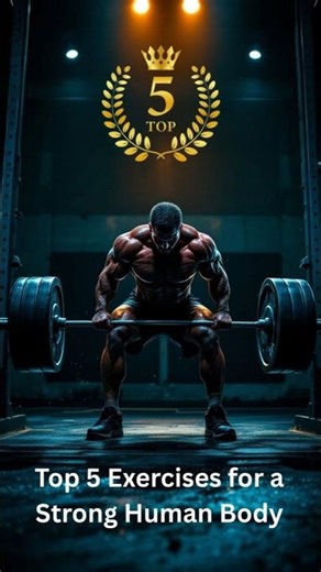 Top 5 Exercises for a Strong Human Body #exercise #strong #human #bodybuilding
