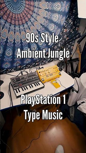 Polygon Station | Ambient Jungle PS1 Style Jam with TD-3, JD-08, and PO-33 KO!