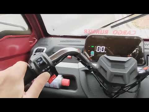 Cargo Runner Cabin Testfahrt / Cargo Runner / Tuc Tuc / Ape Elektro