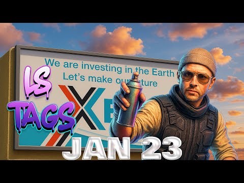 GTA Online LS Tags Location Today January 23 | I Found ALL 5 LS Tags in GTA Online Today!
