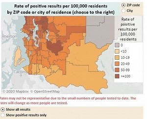 King County Launches Online Coronavirus Tracking Map