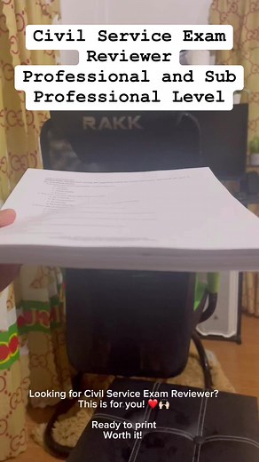 17K views · 663 reactions | Civil Service Exam Reviewer Professional and Sub Professional Level | MS Criminology | Facebook