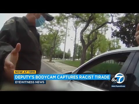 Video shows racist tirade against LA County deputy | ABC7