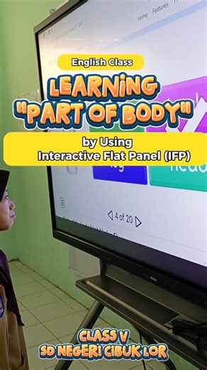Serunya Belajar Bahasa Inggris Kelas 5 dengan IFP: Interaktif, Aktif, dan Menyenangkan