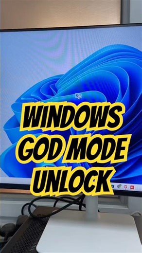 Windows "God Mode" is REAL 👑 How to unlock the secret master menu!