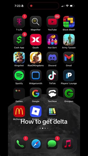 . (@cj463366326)’s video of how to get delta emulator