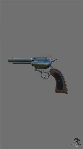 Revolver 3D #3d #blendergameengine #blender3d #shorts