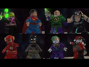All Characters in LEGO Batman 3: Beyond Gotham (DLC Included)