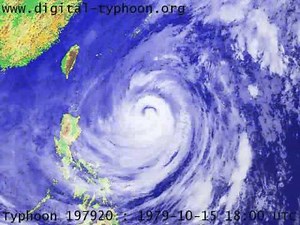 Typhoon Tip (1979) Most intense tropical cyclone ever recorded