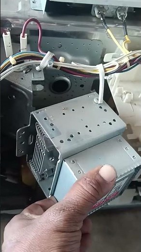 LG microwave not hitting food issue new magnetron fiting problem solve #AC technician
