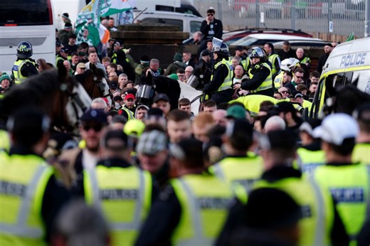 Celtic fans storm gates before Rangers clash as chaotic Ibrox scenes emerge ahead of Scottish Cup blockbuster