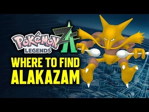 Pokemon Legends ZA - How to get Alpha Alakazam (Alakazam Location)