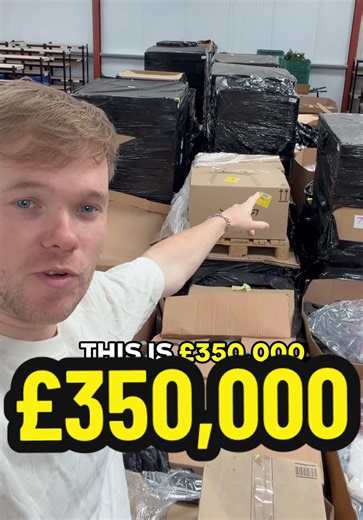 £350,000 of stock in our warehouse. 60 days to sell it. Here’s the plan 📦💰 #Business #Entrepreneur #eBaySeller #Warehouse #SideHustle