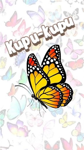 Kupu-kupu dalam 10 Bahasa Dunia | Butterfly in 10 Languages #kupukupu #butterfly #butterflydrawing