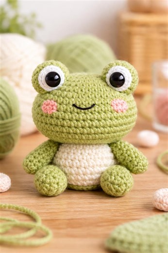 Crochet Frog Pattern PDF – Amigurumi Plush Tutorial, Beginner Friendly Toy (digital Download) - Etsy Canada