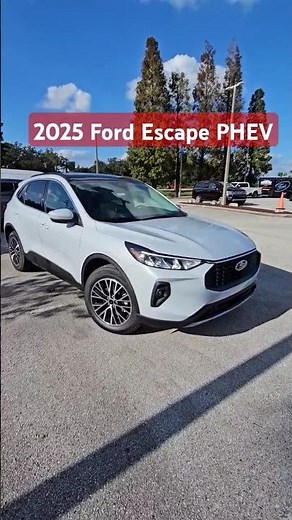2025 Ford Escape PHEV - Best Plug-In Compact SUV? #fordescape #fordescapehybrid
