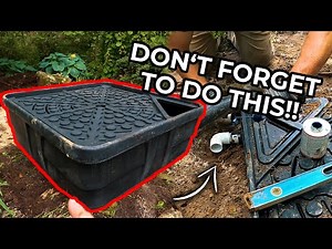 AquaBasin and Spillway Plumbing Installation Tutorial | How To Sunday Small Waterfall DIY