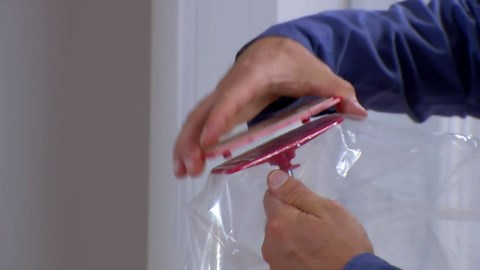 ZIPWALL ZP4 ZipPole 10 Foot Spring Barrier (Pack of 4) Loaded Poles for Dust Barriers, 4 Pack, Black