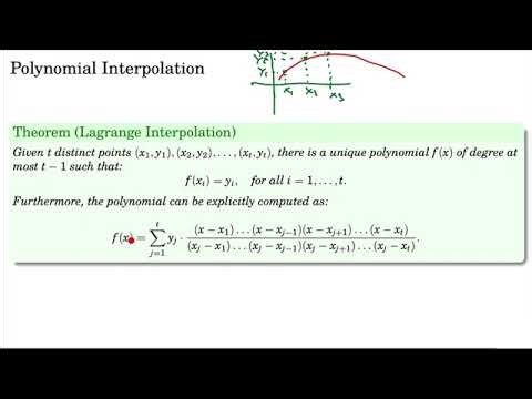 Reconstructing the Secret by Interpolation