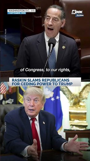 Jamie Raskin Slams Republicans for Surrendering Congressional Power to Trump