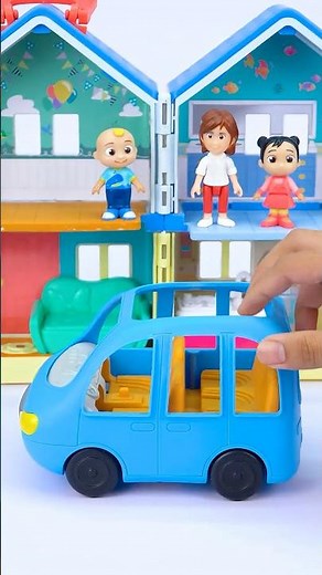 Satisfying Unboxing & Review Cocomelon JJ's House Track Set | ASMR Video #toyhouse