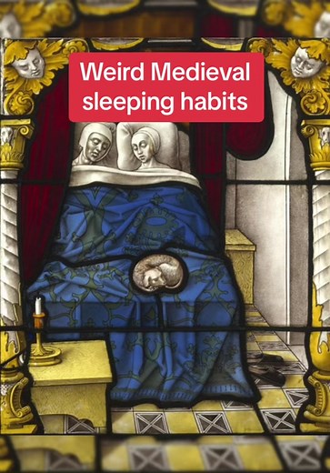 Every wonder what sleeping habits were like in the past? Turns out they had a much different night time routine in the Medieval era so let’s explore the history of sleep. #historytok #history #sleep #dailyroutine #nightroutine #nightdoneright #didyouknow #medieval #medievaltiktok #industrialrevolution #victorian #medievalhistory #renaissance #ancienthistory #interestingfacts #todayilearned #learnontiktok #historybuff #historyfacts #historical #historytiktok