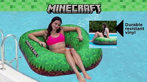 Amazon.com: Six Officially Licensed Minecraft Giant Inflatable Building Blocks, Bunkrs 22"x22"x22" : Toys & Games