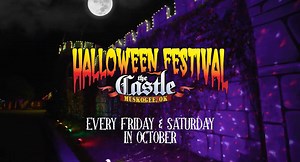 Time to head to the Castle for some spooky fun! Gates open at 5:30pm. Visit www.okcastle.com for details on the haunts and the level of scares with each one. There is no gate admission, so if you want to shop for a costume or check out some of the awesome Halloween decor we sell for scary low prices, feel free to visit, grab dinner and a beer or glass of wine. There is definitely something for everyone!👻🧡 #travelok #visitmuskogee | Castle of Muskogee
