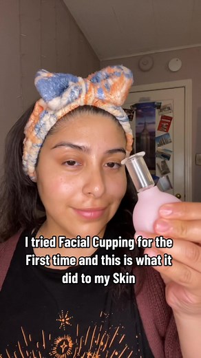 Facial cupping is a gentle, non-invasive procedure that uses a small suction cup to stimulate blood flow, reduce inflammation, & boost collagen production in the skin. It can help to improve skin texture, reduce fine lines and wrinkles, and promote lymphatic drainage to detoxify the skin. #facialcupping #facialcuppingmassage #stocktonskincare #stocktonesthetician #skincarecontent #facialmassage #skincarecontentcreator #skincaretools