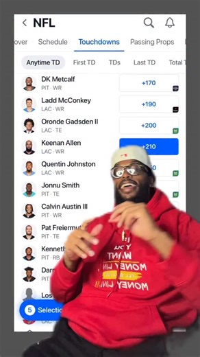 9.2K views · 30 reactions | NFL Week 10 Anytime Touchdown Picks  #week10 #nflpicks #nfltiktok #VLTD #fypシ゚viral | Validlikethedream | Facebook
