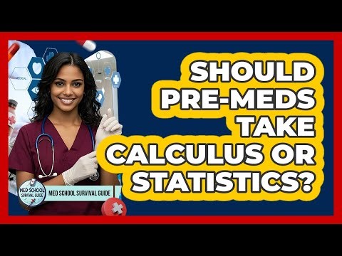 Should Pre-Meds Take Calculus Or Statistics?
