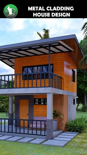 Metal Cladding House🏠💡 #fblifestyle | Arkiricz 3D 2.0