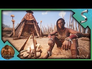 JOURNEY TO FIND IRONSTONE! INVADING CAMPS & LOOTING! - Conan Exiles [Full Release Gameplay E3]