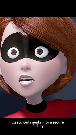 Elastigirl Gets Stretched Across Three Security Doors #TheIncredibles #Pixar