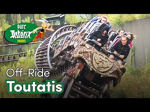Toutatis - Parc Astérix Plailly, Off-Ride Footage 2023 | 4K | 60fps | No-Copyright