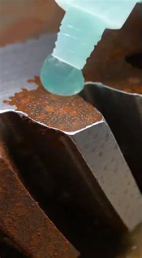 EXTREME Rust Removal on Ancient Steel Gear — Ultra Realistic & Satisfying ASMR Cleaning