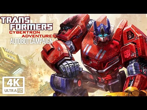 TRANSFORMERS: CYBERTRON ADVENTURES All Cutscenes (Autobot Campaign) Game Movie 4K 60FPS Ultra HD