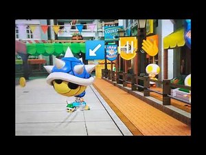 Mario kart 8 deluxe Outrunning Blue Shells on Tracks!