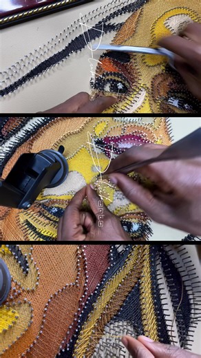 Custom Vector String Art Portraits for Your Home