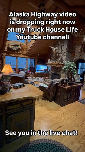 Tim Johnson on Instagram: "Alaska Highway video is dropping right now on my Truck House Life Youtube channel! See you in the live chat at the video premiere! #truckhouselife #alaska #alaskahighway #youtuber"
