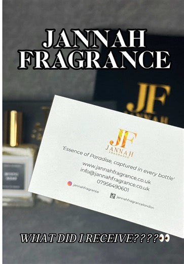 Jannah Fragrance Review: Discovering New Scents