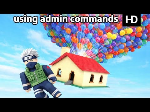 playing the balloon game with HD admin commands