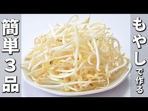 もやしのお手軽レシピまとめ 節約も出来る！簡単美味しい3品紹介 ご飯が止まらない絶品おかずの作り方