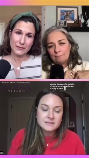 Community is important. Listen or watch the full episode with Kelly Cervantes streaming now on Apple Podcasts, Spotify, and YouTube 💖🧡🎭 #stagespodcast #stephaniejblock #maryleefairbanks #kellycervantes #broadway @Marylee