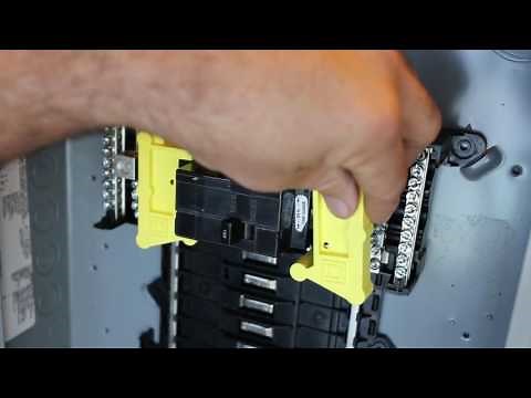 UL67 Barrier Installation on QO Panel