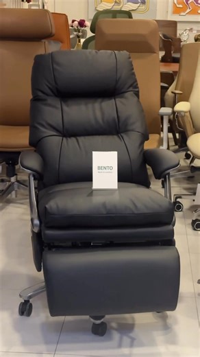 99 reactions · 25 comments | BENTO by Vintage – New Color in Black discover our latest executive chair in a bold black finish.Built for comfort and durability, it features smooth reclining motion, ergonomic lumbar support, and a strong steel base — perfect for your home or office.visit us at our showroom #19 Street 302, BKK1, Phnom Penh 099 255 661 | 010 988 178 | Vintage Interior | Facebook