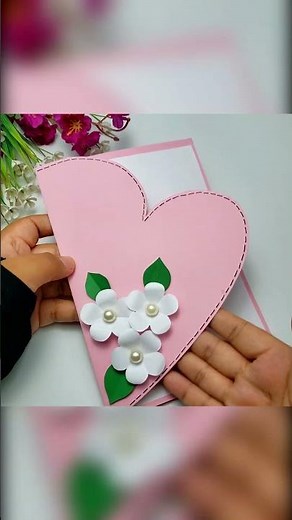 🌺Tarjeta de cumpleaños hecha a mano #diy