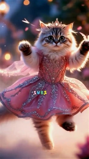 “Fairy-Tale Bollywood Cat ✨🐾 | Magical Dance Moves Like a Diva 💃✨”