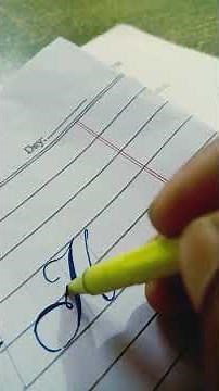 "Master the Art of Writing the Letter 'H' – Improve Your Handwriting!"