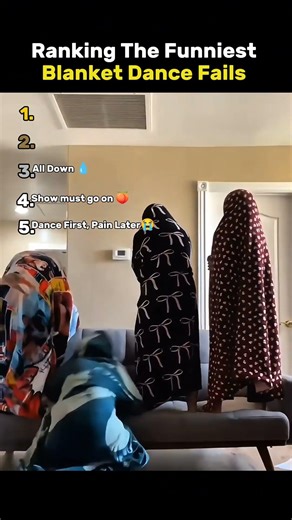 Ranking The Funniest Blanket Dance Challenge Fails 😂